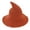 Orange, variant on Lispipm Witch Hat for Kids Halloween Wide Brims Foldable Cap Boys and Girls Festival Kintted Wizard Hats