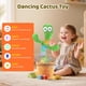 thumbnail image 2 of Juguete de cactus parlante TWORIVER que baila y canta con 120 canciones, 2 of 8
