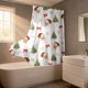 thumbnail image 4 of Cortinas de Papá Noel para el hogar, adecuadas para salas de estar, estilo rural, paisaje invernal, cortinas con estampado de Papá Noel, translúcidas, 4 of 7