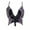 Black Multicolor, variant on Womenâs Sequin Butterfly Crop Top, Sparkly Spaghetti Strap Party Bra, Rave & Festival Dance Top, 16 Colors, One Size
