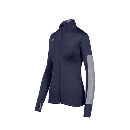 UPC: 0889961375606 | Mizuno Women s Alpha Quest Jacket Size Extra Extra Large Navy-Shade (519I)