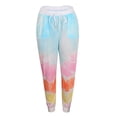 thumbnail image 4 of Pantalones casuales de mujer Pantalones casuales de cintura alta elásticos cómodos Fridja  alkflakhf34395, 4 of 5