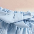 thumbnail image 5 of TOWED22 Baby Toddler Girl Adorable Summer Sets 2 Piece Sleeveless Tank Shirts and Shorts Sweet Casual Clothes(Sky Blue,6-9 M), 5 of 9
