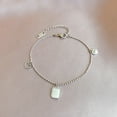 thumbnail image 4 of Qarigey de mujer, moda, festival geométrico, vacaciones, aniversario, fiesta de cumpleaños, boda, citas, joyería sencilla para mujer Ropa, zapatos y accesorios Miscelánea Plata Qarigey  AP016290-01, 4 of 6