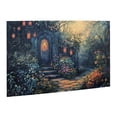 thumbnail image 2 of 500 PCS Fantasy Forests Garden Wooden Puzzles For Adults 500 Pieces,Brain Challenge,Wonderful Imagination,Enchanting Garden Whimsical Jigsaw Pieces,Great For Relaxation And Display For Flower Lover, 2 of 6