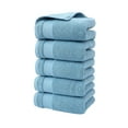 thumbnail image 2 of Clearance! PALIFEUR 5 Piece Bath Towels for Bathroom Gym Kitchen, Solid Color Kitchen Towels Cotton Thick Soft Absorbent Wash Cloths Towels 12x29 inch, 2 of 7