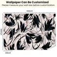 thumbnail image 3 of Peel and Stick Wallpaper abstract geometric Hand drawn exotic brush texture Modern Art Wall Mural Decor Self Adhesive and Removable 100in x 144in, 3 of 8