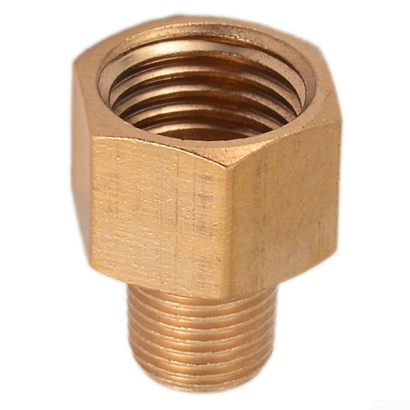 1*Brass BSP-NPT Adapter 1/8inch Male BSPT To 1/4 Female NPT Pipe Fitting Tool 