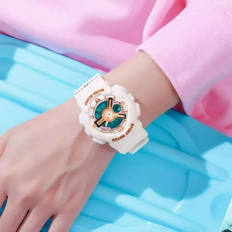 Womens white hotsell sports watch