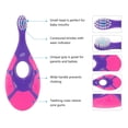 thumbnail image 3 of Cepillo de dientes para bebé Slotic 0-2 años con cerdas extra suaves (paquete de 4), 3 of 6