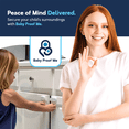 thumbnail image 5 of Baby Proof Me Child Safety Locks, Adjustable Cabinet Locks for Baby Proofing, White, 12-Pack, 5 of 9