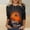 001 Multicolor, variant on Halloween Shirts for Women Cute Pumpkin Ghost Graphic Tees 3/4 Sleeve Tops Loose Casual Crewneck Blouses Tshirts 2025