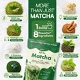 thumbnail image 2 of Matcha en polvo Parrox grado ceremonial con superalimentos, 2 paquetes, 2 of 7