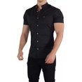thumbnail image 2 of Camisas John Leopard Slim Fit Manga Corta Metal Buttons Cd, 2 of 6