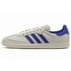 thumbnail image 3 of SZ 4 M/5 W Adi-das X Pharrell Williams HUMANRACE Unisex Samba Shoes, WHITE/BLUE, 3 of 6