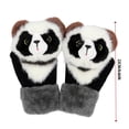 thumbnail image 4 of Gants d'Hiver pour Enfants Design Cartoon en Laine Isolée pour Temps Froid, 4 of 5