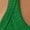 Green, variant on Women Spaghetti Strap Scoop Neck Ribbed Tank Tops Slim Fitted Cotton Basic Sleeveless Layering Shirts XS