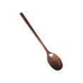 thumbnail image 5 of MEIBUTYUP 2-Piece Brown Plastic Wooden Spoon Set with Handle for Mixing, Serving, and Cooking in Home Kitchen, 5 of 8