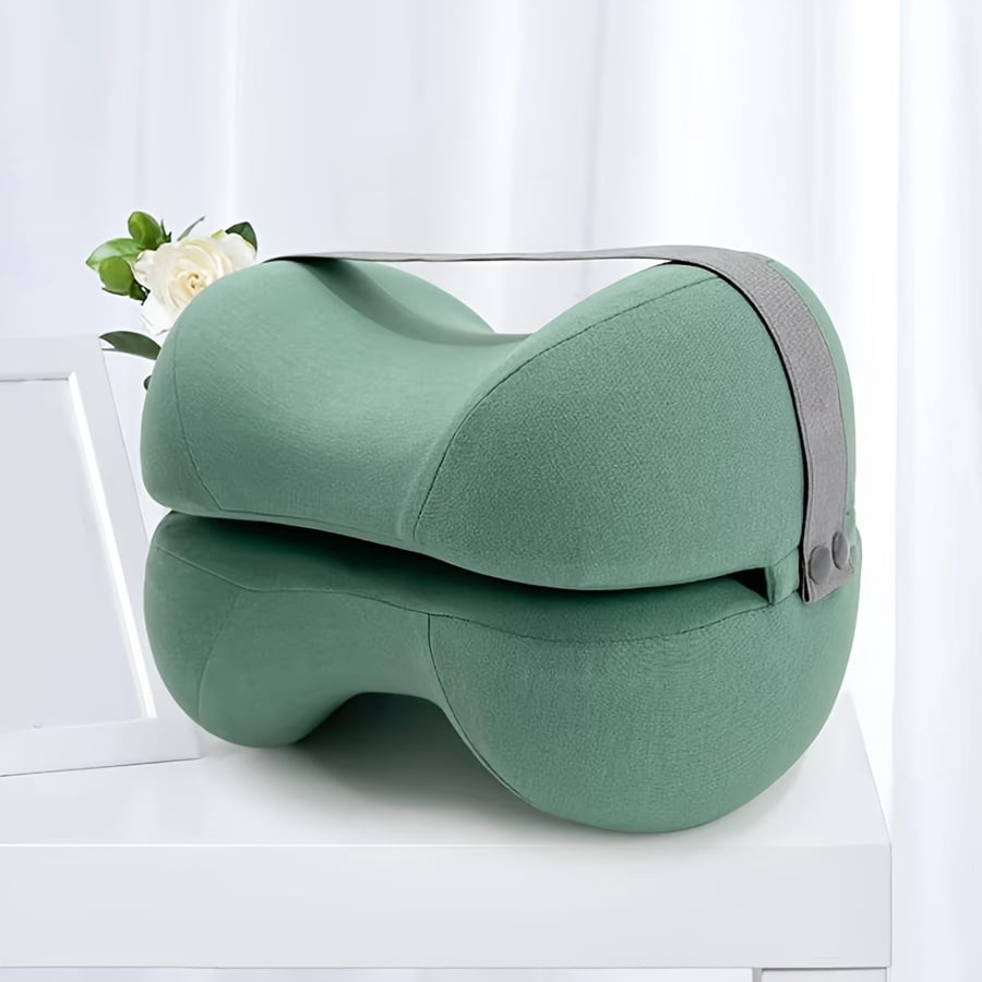 Knee Pillow for Side Sleepers,Cooling Leg Pillow for Sciatica, Knees,Back,Joints Between Legs,HIPS Pain Relief When Side Sleeping,Spine Aligning Support for Surgery Recovery, Pregnancy