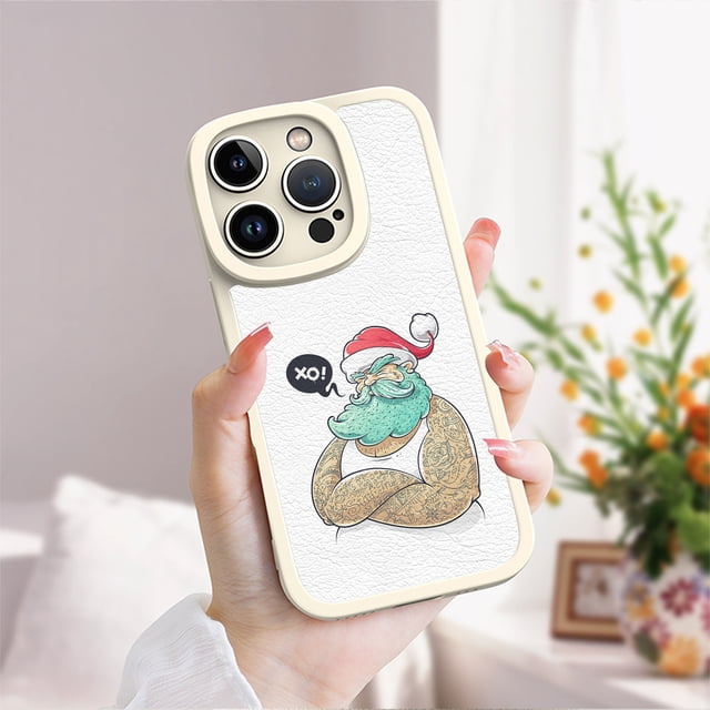 Mantenga su serie de iPhone segura y elegante con una funda de goma TPU con patrón de dibujos animados