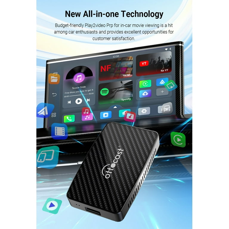 Play2Video Pro Wireless CarPlay Android Auto All-in-one Play2Video Pro Wireless CarPlay Android Auto All-in-one