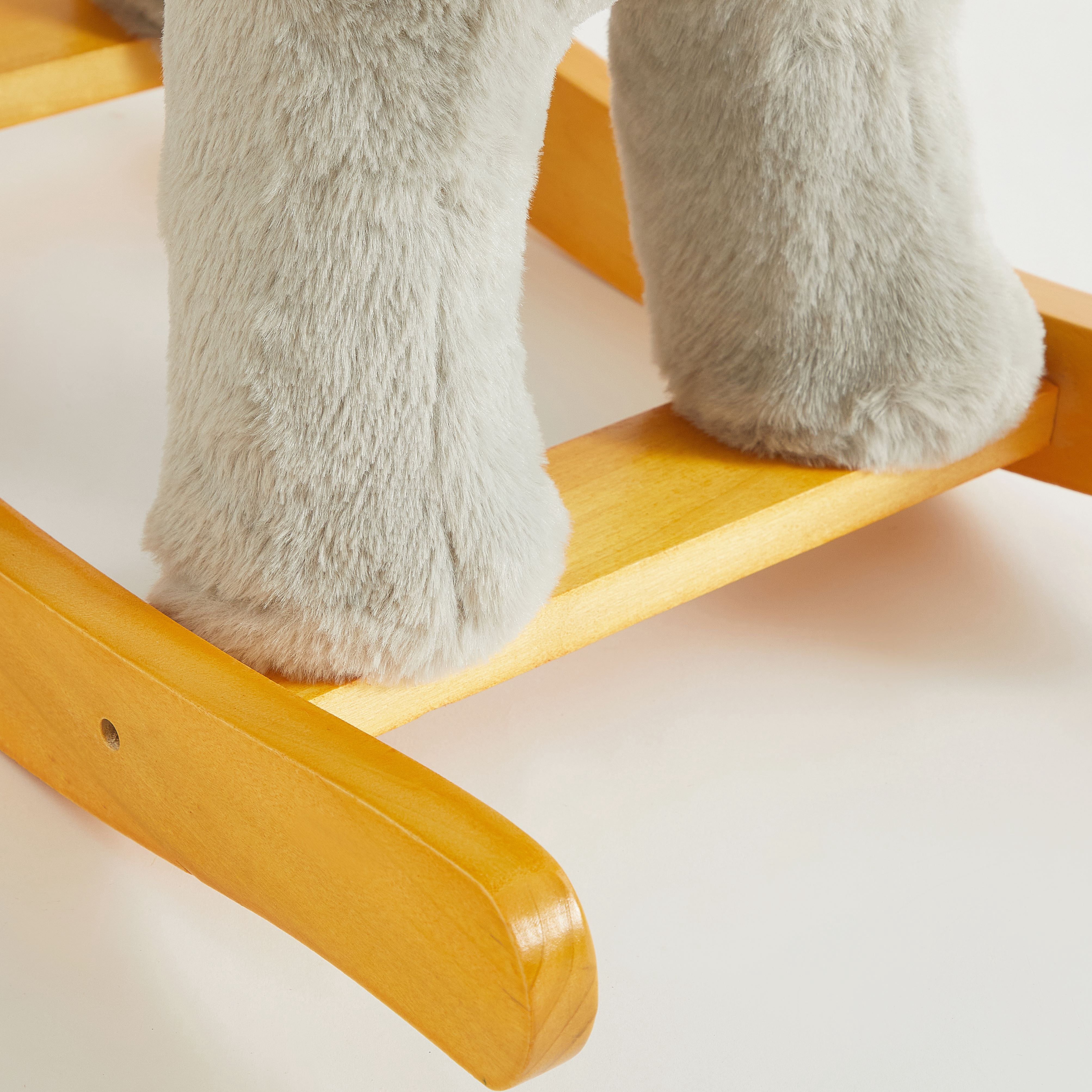 Little Nest Toddler Elephant Plush Rocker Chair