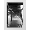 thumbnail image 3 of Lee Peterson 13x18 White Modern Wood Framed Wall Art Titled - Pier Pilings XVIII, 3 of 5