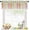 Beige, variant on Easter Bunny Kitchen Curtains for Windows, Happy Easter Kitchen Decor Curtains and Valances Set Farmhouse, Rod Pocket 2 Panels (27x24) + Tier (54x18) Tier Set for Living Room
