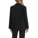 thumbnail image 3 of BLAZERS CASUAL INSPIRADORES CHIC PARA MUJERES, CHAQUETAS DE OFICINA DE MANGA LARGA ABIERTAS, TRAJE DE BLAZER CON 3 BOLSILLOS, TAMAÑO XS, NEGRO, 3 of 6
