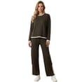 thumbnail image 1 of Conjunto para Dama Unitalla Elegante y Casual Pantalón y Sudadera para un Look Moderno y Cómodo, 1 of 5