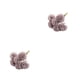 thumbnail image 4 of Flores artificiales Advancent 6 piezas decoración de mesa Púrpura 2piezas, 4 of 6