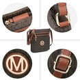 thumbnail image 6 of M MARCO Crossbody Purses for Women Multi Pockets Large Crossbody Bags Signature Crossover Shoulder Hobo Bags Monogram, 6 of 7