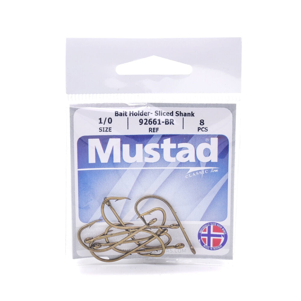(2 pack) Mustad Sliced Shank Hook, 2