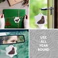 thumbnail image 5 of 3drose, Cute Brown Walrus Illustration, 3 inch Snowflake Porcelain Ornament, 5 of 7