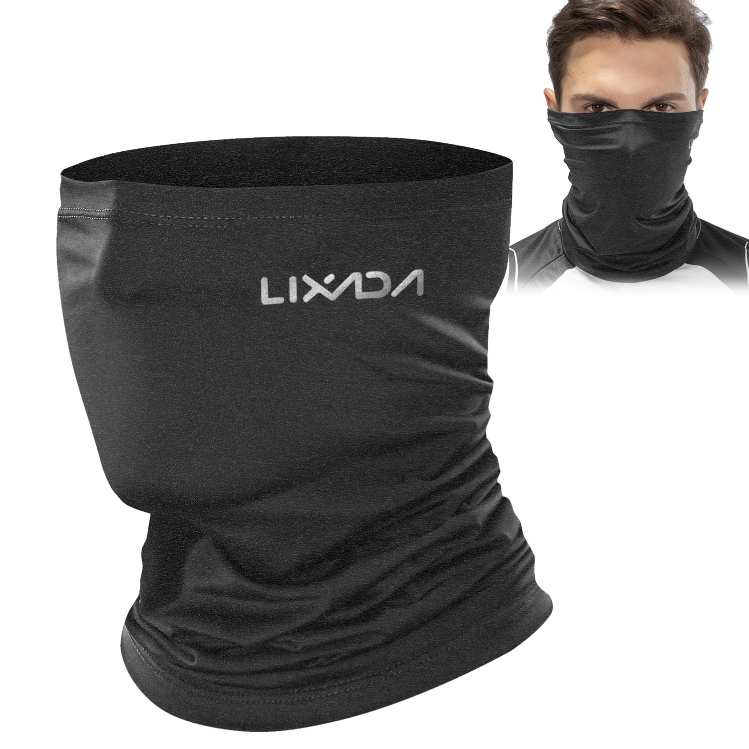 Lixada Cycling Half Face Cover Motorcycle Neck Warmer Riding Neck