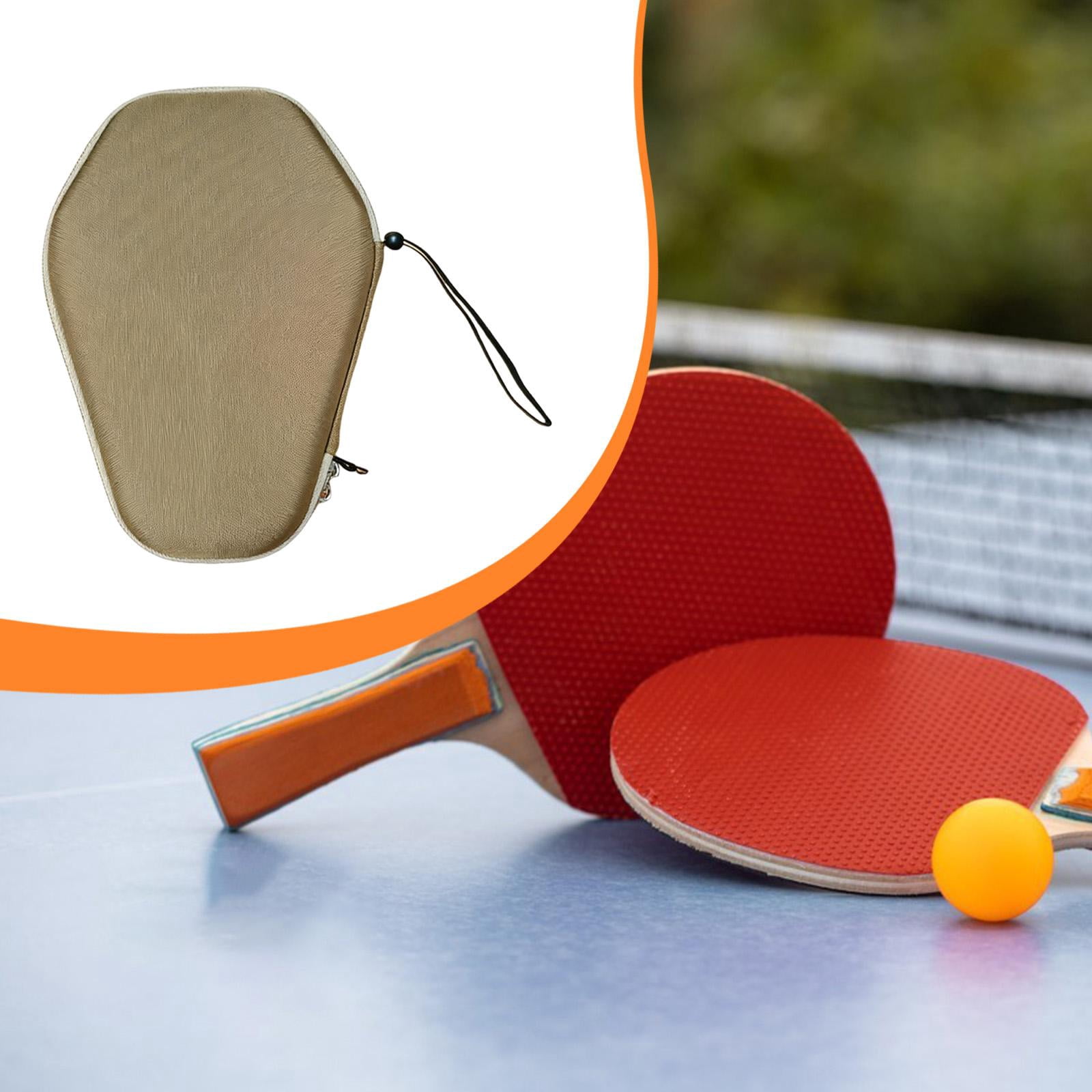 harayaa Table Tennis Racket Cover Paddle Case Easy to Carry Multi Scenario Organizer Portable Storage Bag for Sports Travel 28.5cmx20.5cm