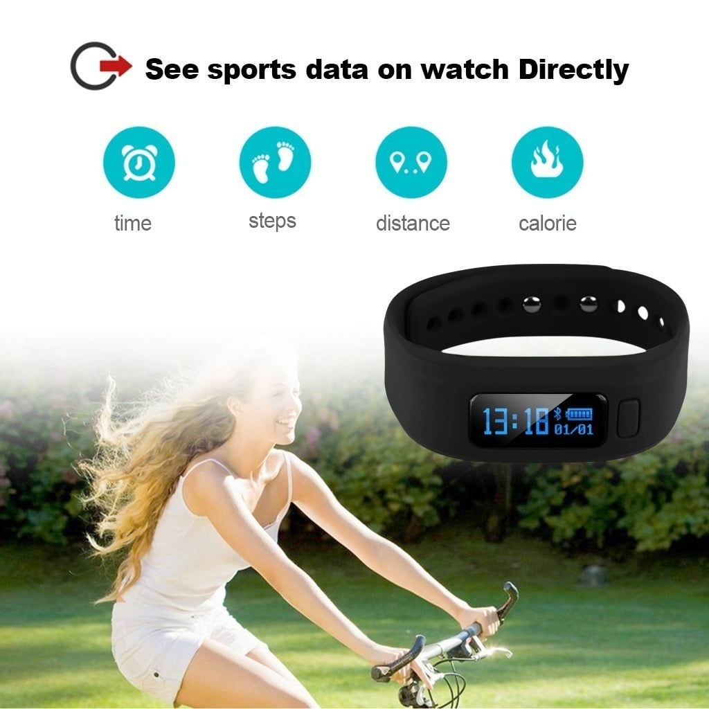 Generic Q1 HD Smart Band Blood Pressure Heart Rate Monitor Fitness Tracker Smart  Watch Fitness Bracelet. : Amazon.in: Electronics