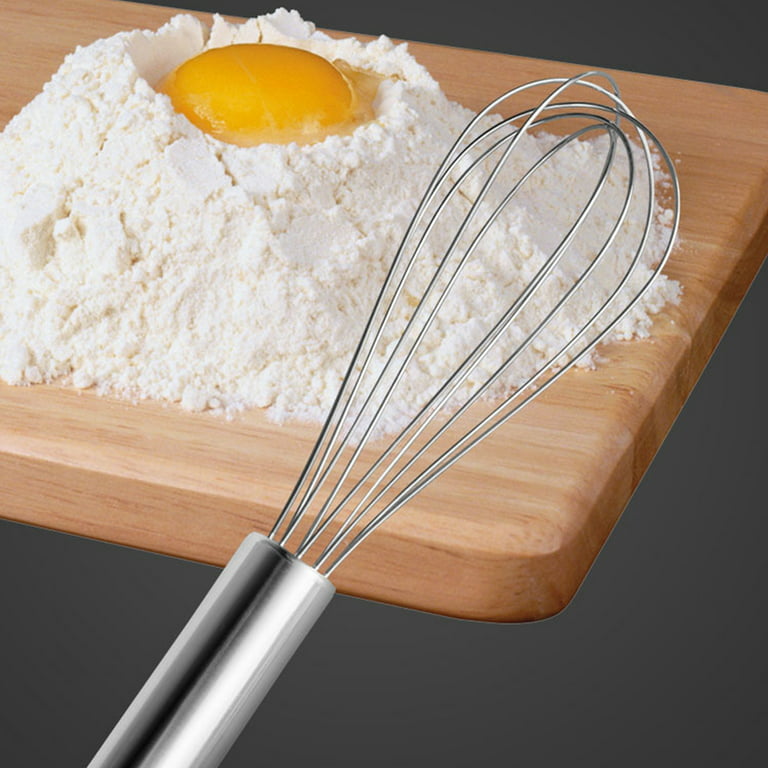 JuLam Stainless Steel Whisks Wire Whisk Set Kitchen wisks for Cooking,  Blending, Whisking, Beating 