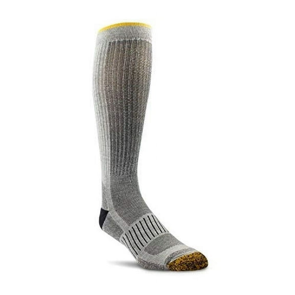 ARIAT Unisex AriatTEK High Performance Mid-Calf Work Socks Grey 2-Pair Pack - AR2718-050 Grey