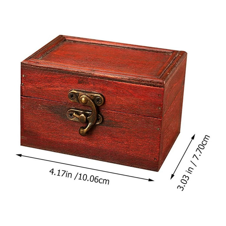 Hives and Honey Cari Wood Jewelry Chest for Women Jewelry Box