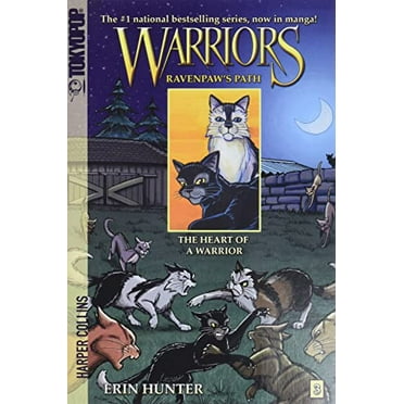 Pre-Owned Warriors Manga: Ravenpaw's Path #3: The Heart of a Warrior (Paperback) 0061688673 9780061688676