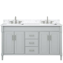 Avanity Bristol-Vs61-E Bristol 60" Free Standing Double Basin Vanity Set - Grey