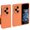 Orange, variant on Slim Case for One Plus Open, Luxury Liquid Silicone Hard [Military Grade Shockproof] Hybrid Soft TPU & Hard PC Drop-Proof Anti-Scratch Grip Cover For One Plus Open,Black