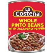 La Costena Whole Pinto Beans W Jalapenos