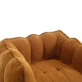 thumbnail image 2 of Eyisean 41" W Soft Bean Bag Chair with Ottoman, Boneless Corduroy Floor Chair with High Resilient Foam, Comfortable Square Lazy Sofa with Armrest for Reading, No Assembly Required, 2 of 9