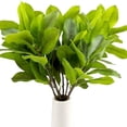 thumbnail image 6 of 4 Pcs Magnolia Artificial Leaves Branches 30 Inch 3D Real Touch Magnolia Pick Faux Magnolia Stems Fake Magnolia Leaves Twigs for Indoor Outdoor Vase Filling Home Wedding Floral Arrangement Decoration, 6 of 6