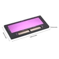 thumbnail image 3 of Soldadura de soldadura de energía solar soldadura casco capuleto capa de la tapa del filtro filtro de la máscara del filtro lente de gafas para la tapa de soldadoura, 3 of 6