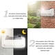 thumbnail image 3 of Yuarrent Luz de pared alimentada por energía Solar de PVC, funciona con luz, a prueba de polvo, detección de movimiento exterior, 500lm, 3 engranajes, Iluminación y accesorios Yuarrent HA073739-01, 3 of 6