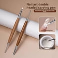 thumbnail image 3 of Professional Nail Art Liner Brushes Set Fine Line Nail Brush Thin Detail Precision Drawing, 3 of 8