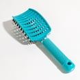 thumbnail image 5 of Dujiujun Head Comb Sturdy Strong Smooth Hollow-carved Design Reduce Static Electricity Hairdressing Tool Meniscus Hair Massage Bristle Comb, 5 of 8
